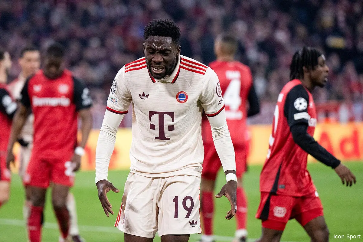 Bayern : Longue absence pour Alphonso Davies, gravement blessé