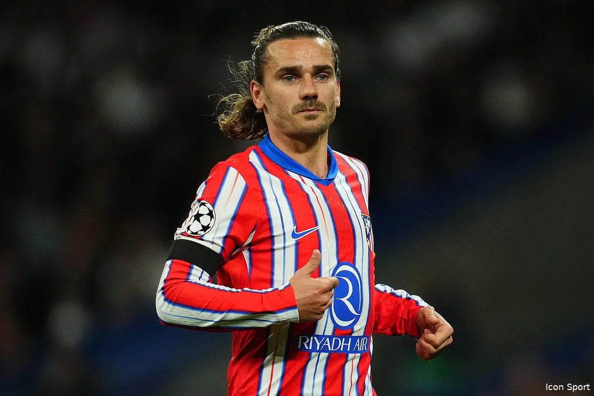 Esp : Antoine Griezmann menacé à Madrid
