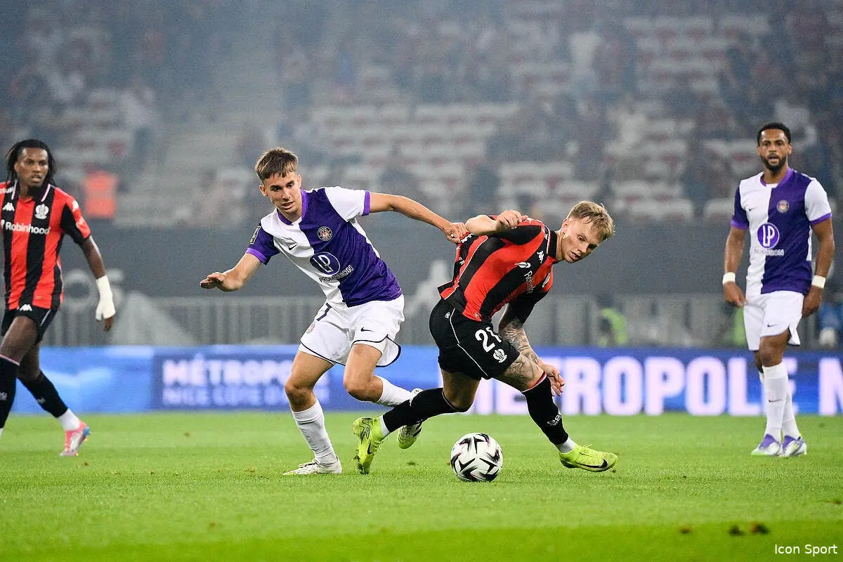 L1 : Nice se prend les pieds dans le tapis toulousain