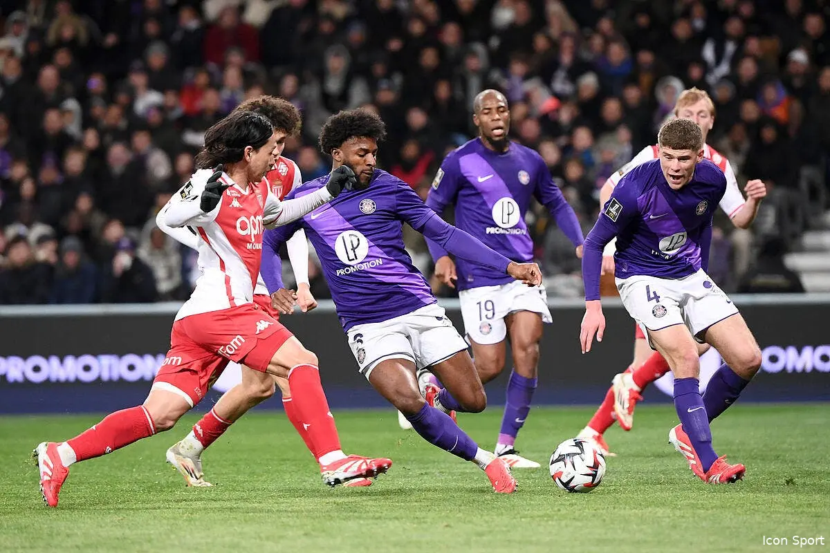 L1 : Toulouse frustre Monaco sur le gong !