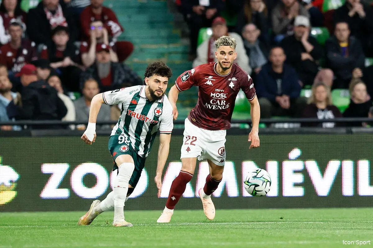 L2 : Metz lâche des points dans la course à la L1