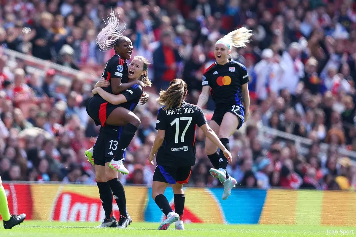 LdC Fem : L'OL bat Arsenal et prend une option pour la finale