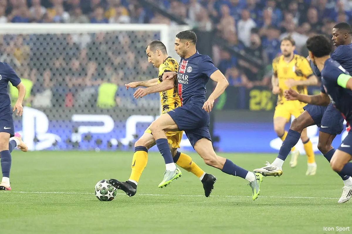 LdC : Hakimi donne l'avantage au PSG en finale (vidéo)