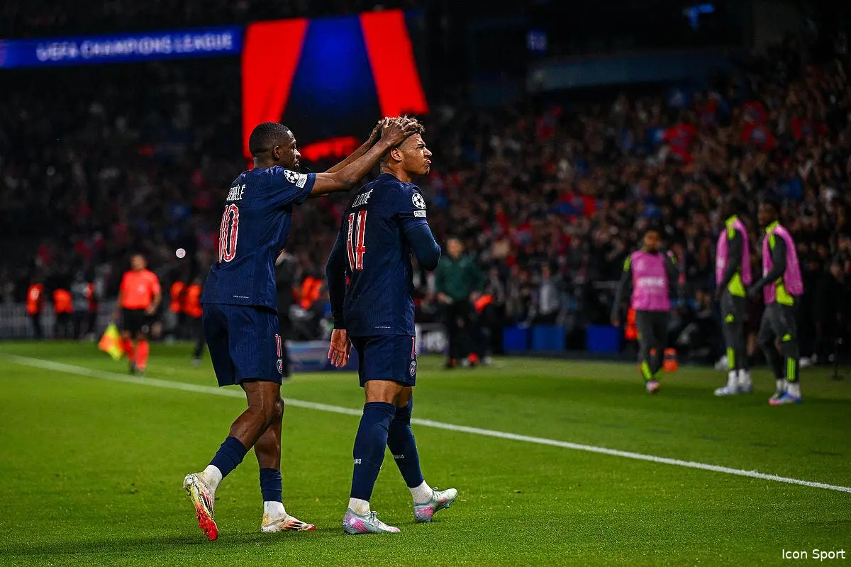 Vidéo : L'éclair de Doué pour relancer le PSG