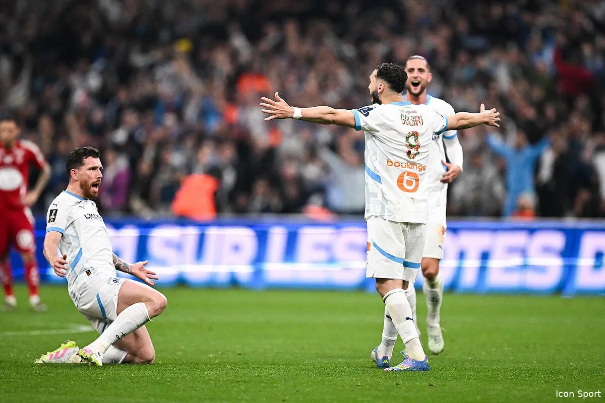 Le groupe de l'OM pour le choc à Lille (officiel)