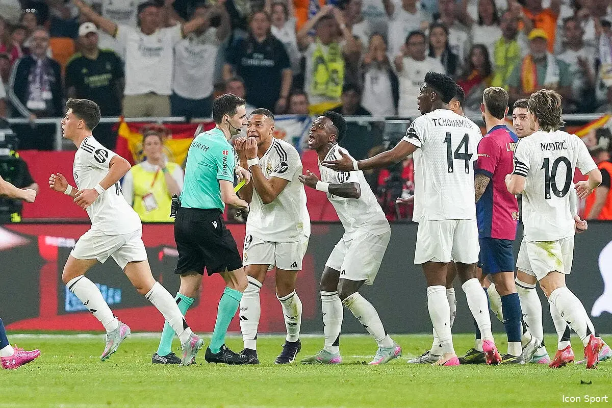 Les images insupportables des joueurs du Real Madrid