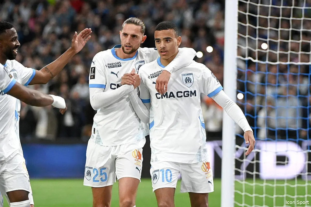 OM : Greenwood a frappé sa femme, Rabiot allume De Zerbi