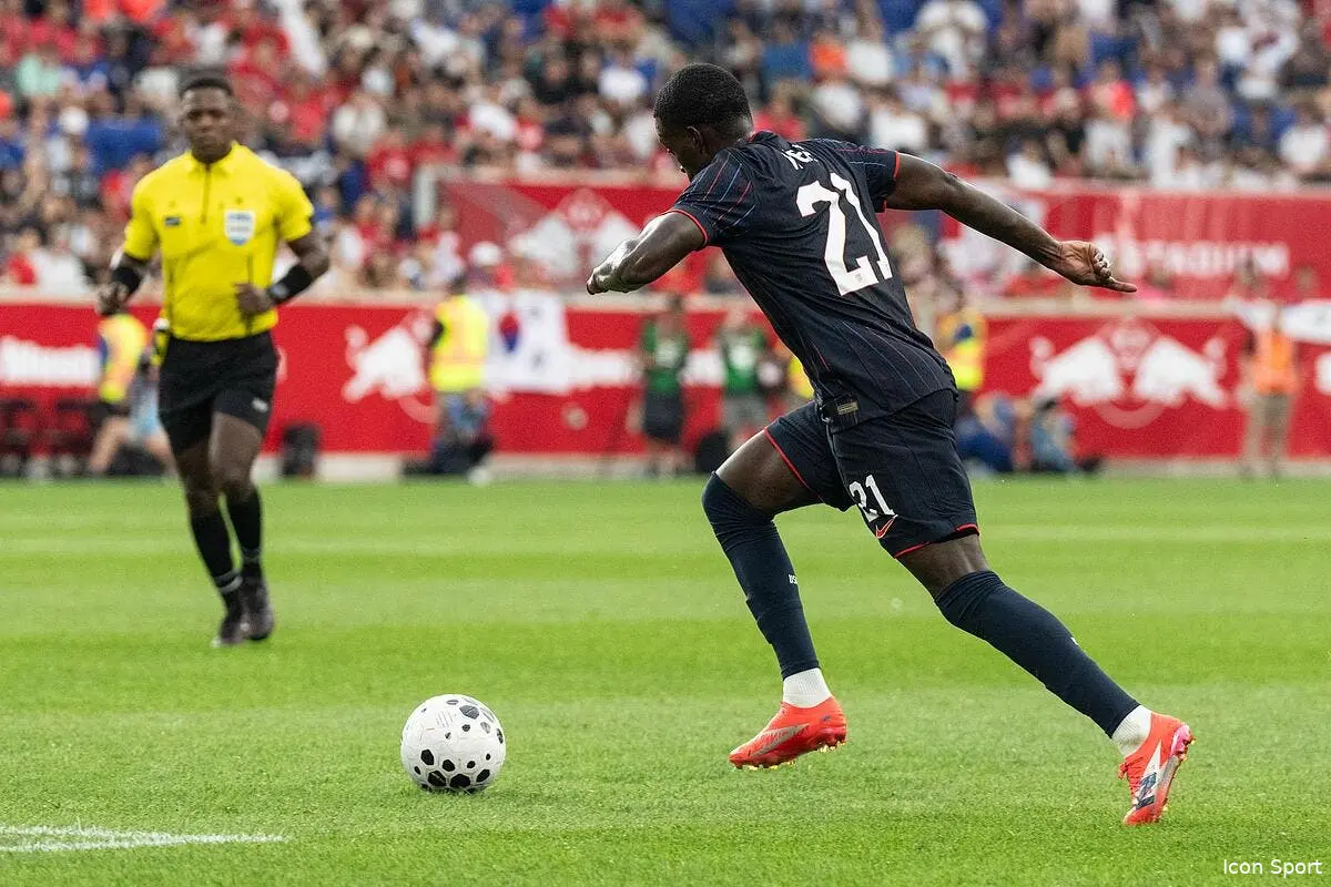 OM : Timothy Weah blessé avec les Etats-Unis