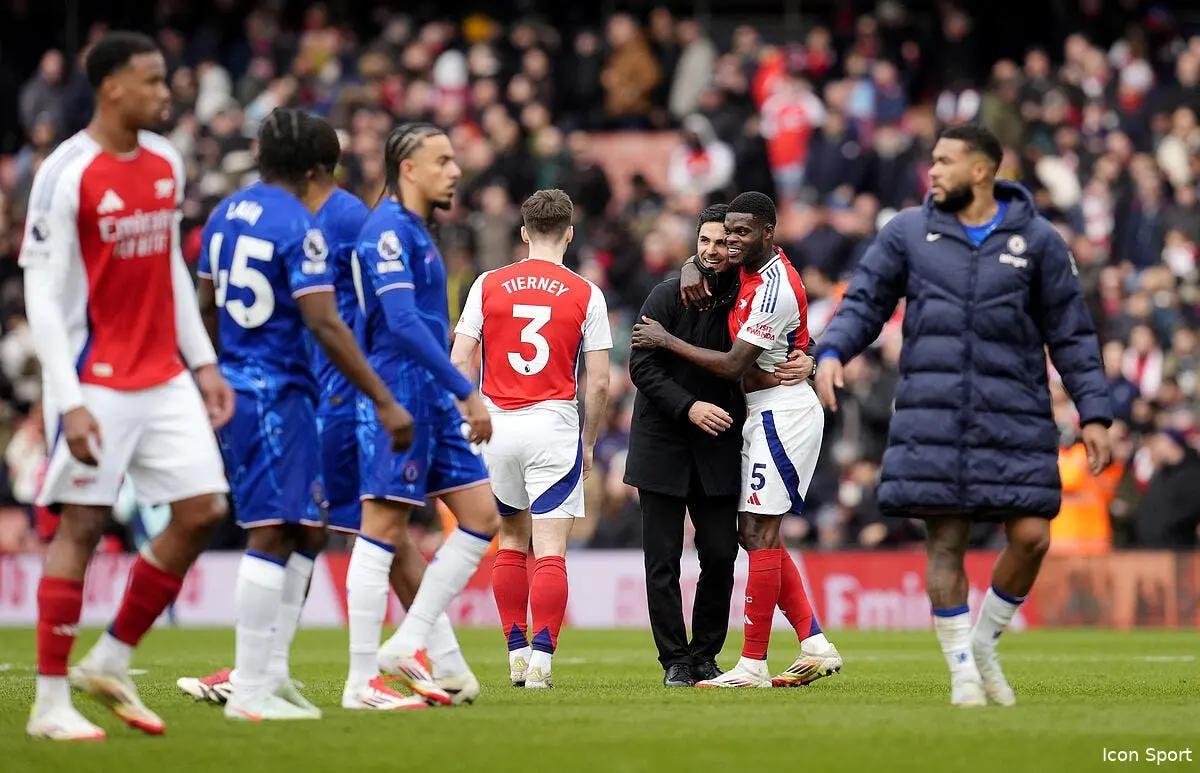 PL : Arsenal remporte le derby contre Chelsea