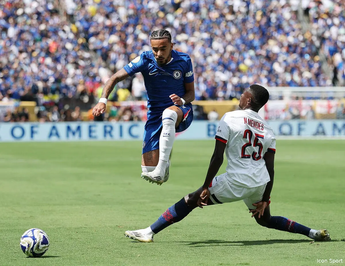 PSG-Chelsea : Nuno Mendes se fait incendier
