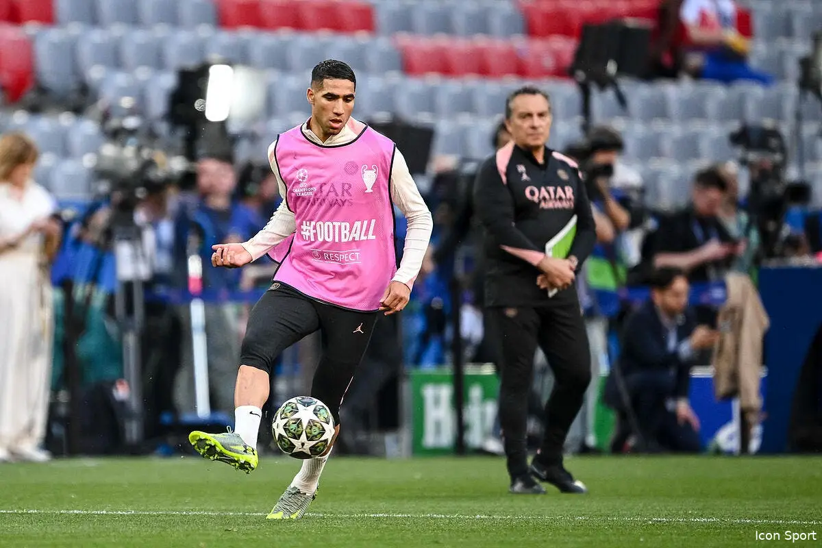 PSG-Inter : Achraf Hakimi n'oubliera jamais