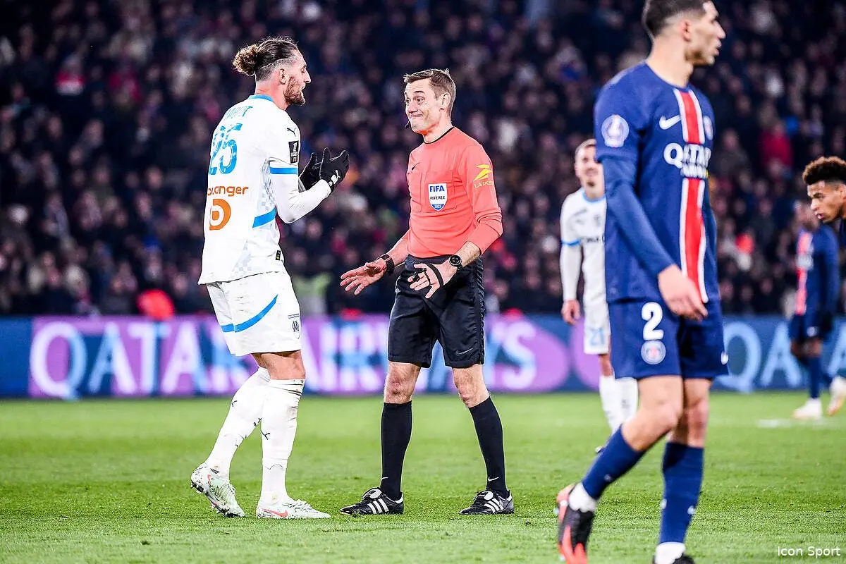 PSG-OM : Clément Turpin a évité le drame