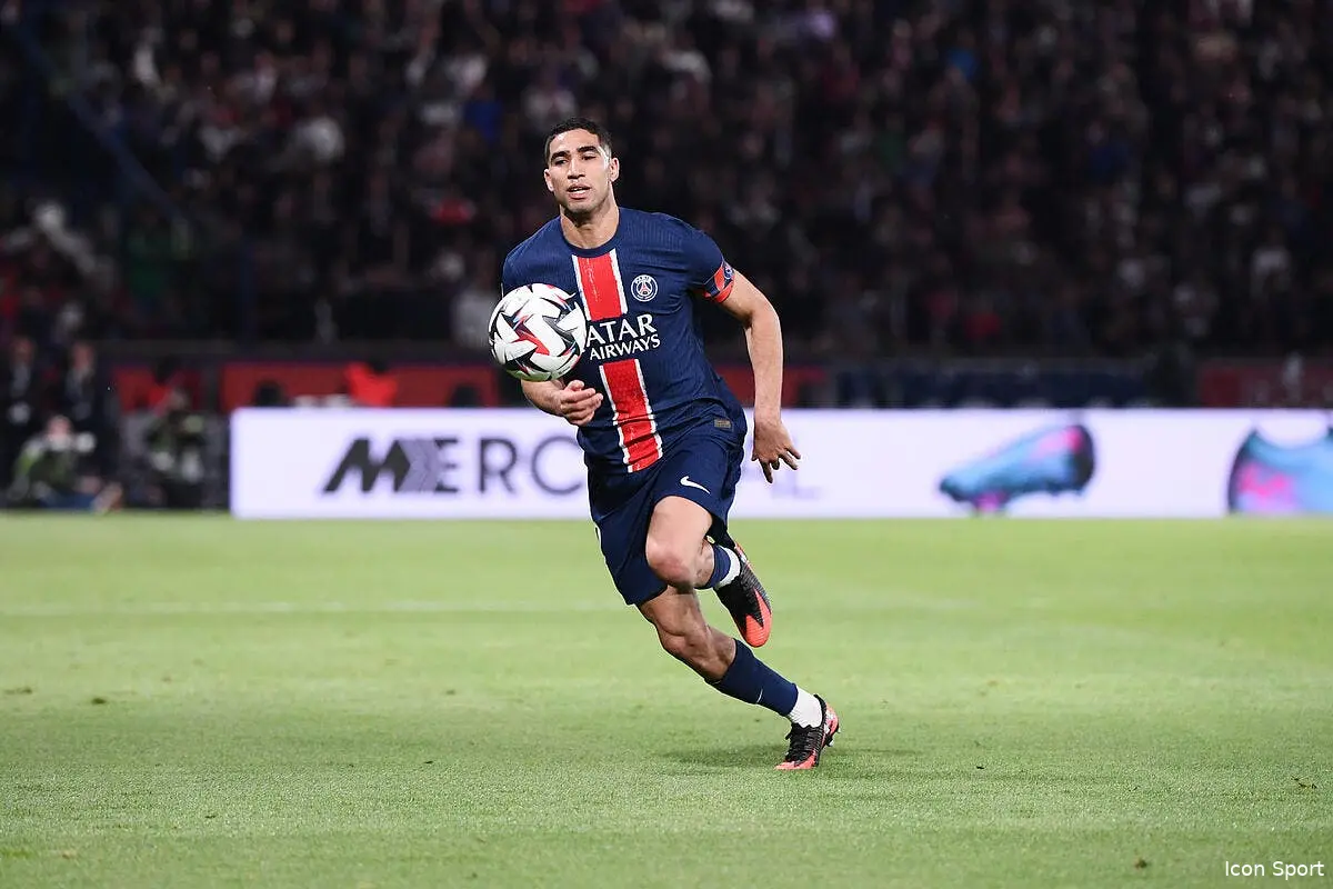 Grave blessure pour Hakimi, le PSG peut trembler