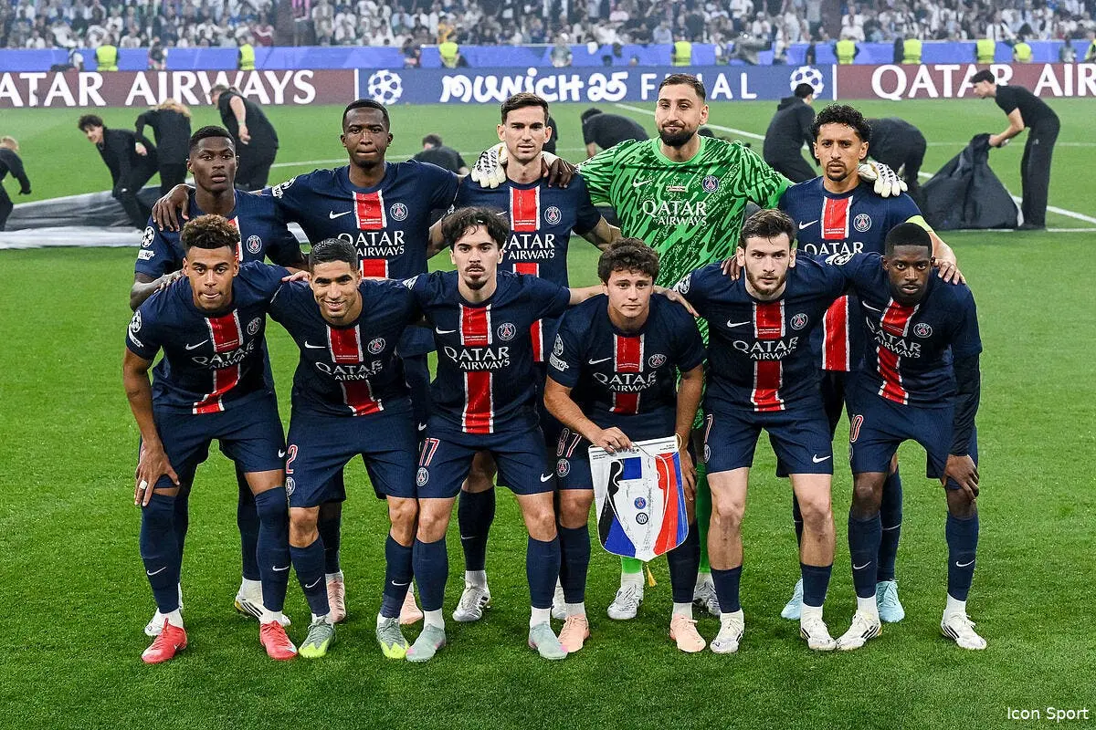 LdC : Sept joueurs du PSG dans l'équipe-type, Dembélé et Doué titrés
