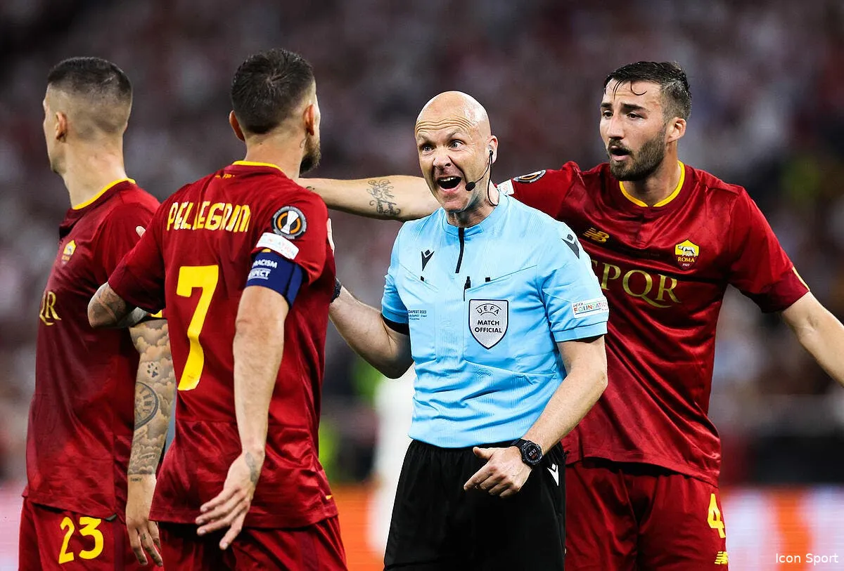 agresse par la roma taylor soutenu par la lazio icon spi 061 dk sevilla roma 361349