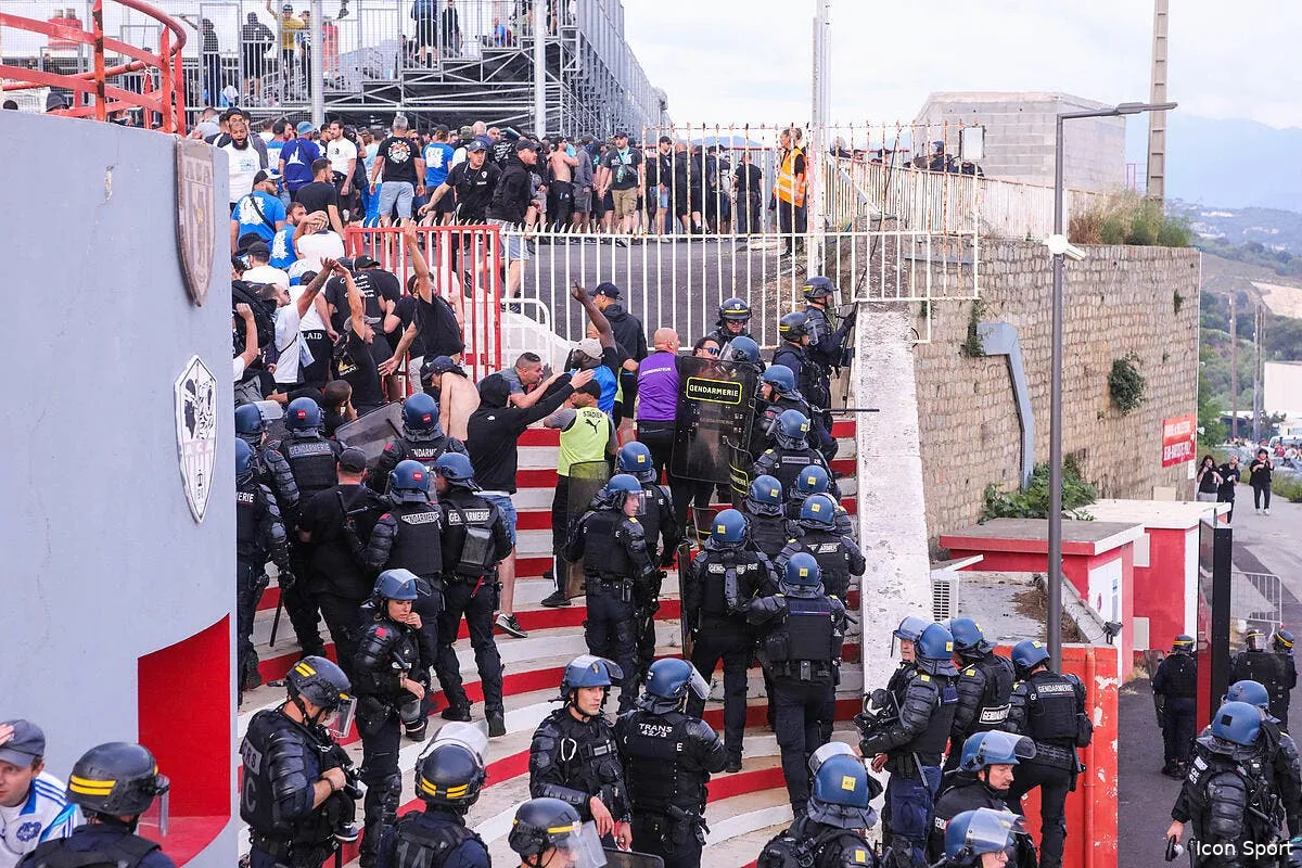 ajaccio om les deux clubs sanctionnes d un huis clos icon img 1596 361916