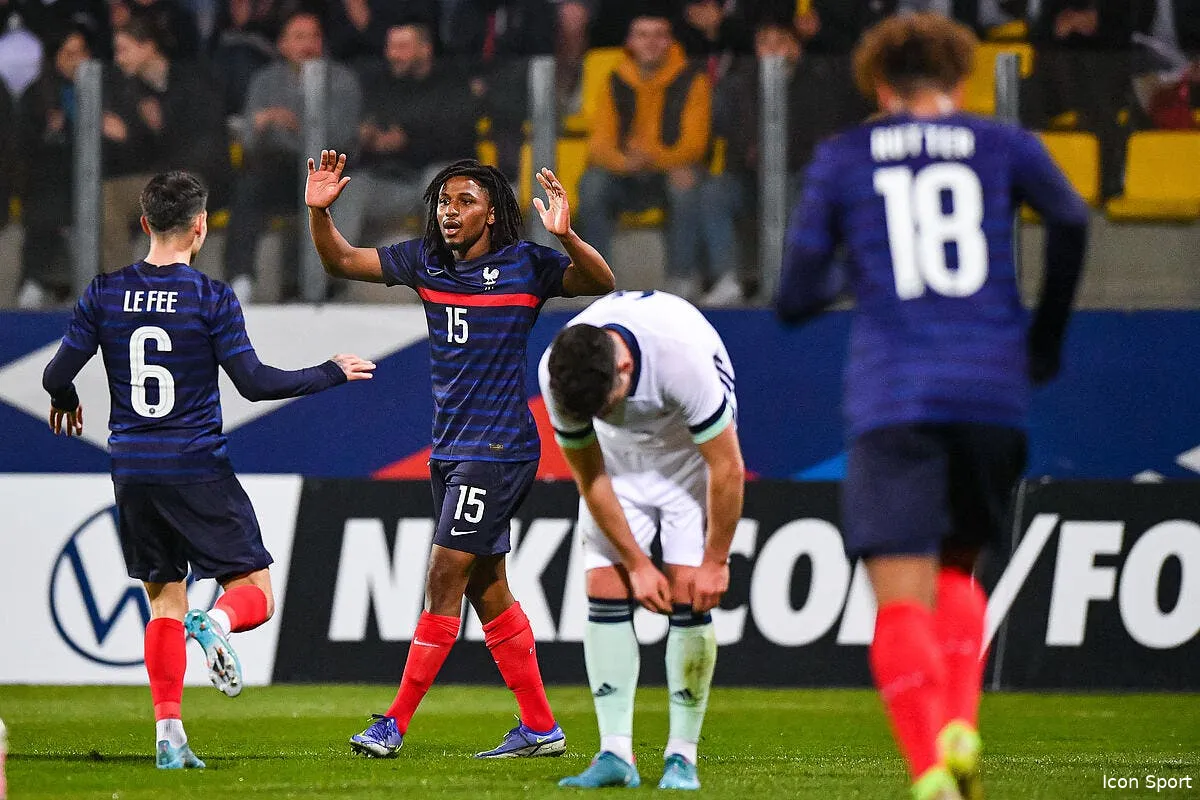 amical les espoirs pulverisent l irlande du nord icon bap 280322 93 031 337771