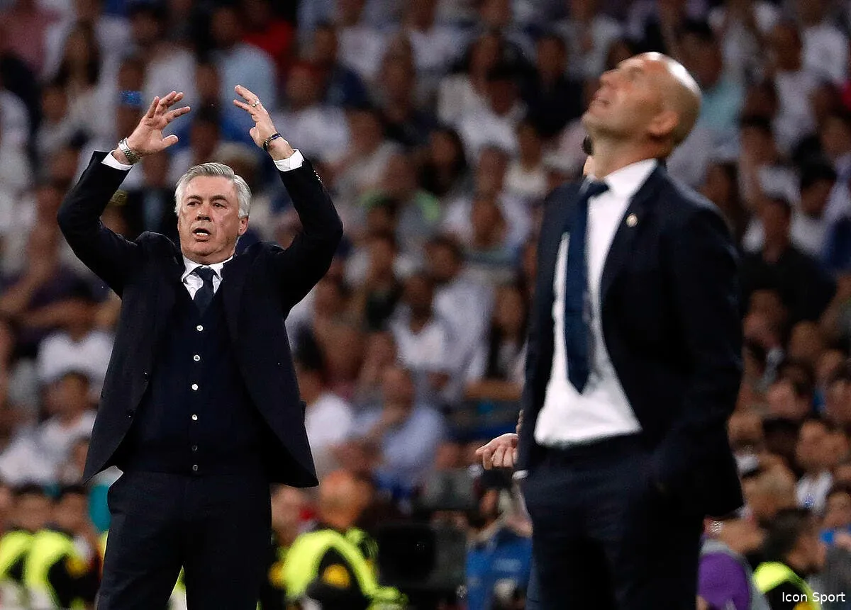 ancelotti donne la lecon a zidane madrid impitoyable icon mar 180417 11 31 330185