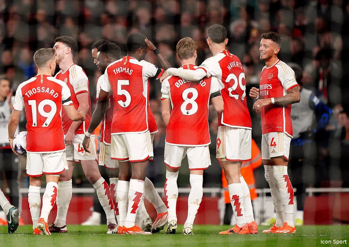 ang arsenal claque chelsea et conforte sa place de leader iconsport 213899 0140 374920