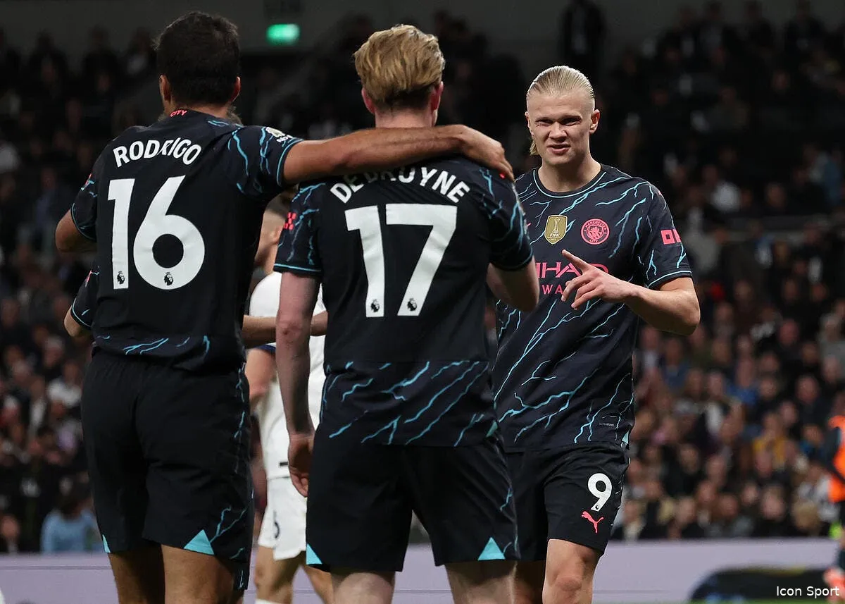 ang haaland calme tottenham man city a un pas du titre iconsport 222520 0090 375858