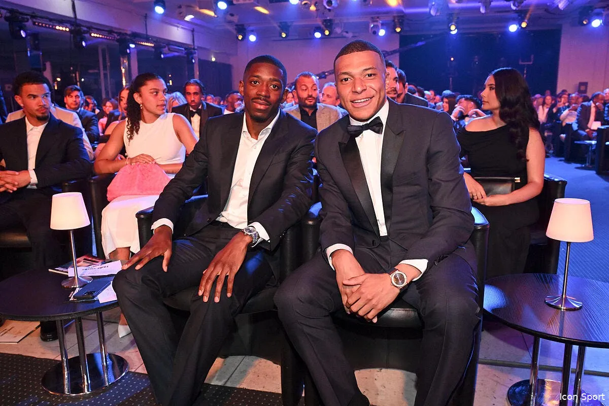bien manger bien dormir mbappe et dembele flashes a cannes iconsport 222100 0203 376061