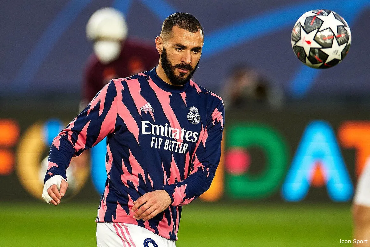 edf benzema et un invite surprise elle conseille deschamps icon ra 210427 136 313083