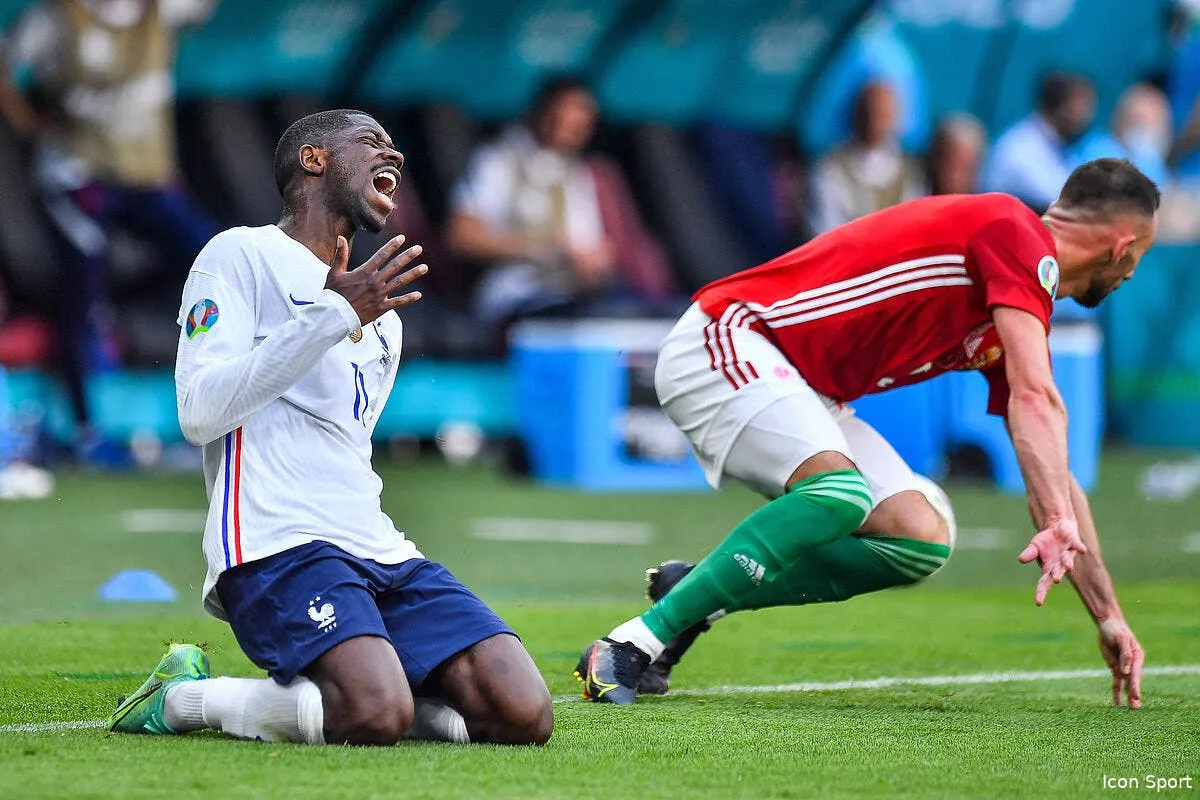 edf dembele forfait pour le reste de l euro icon bap 190621 93 222 317199