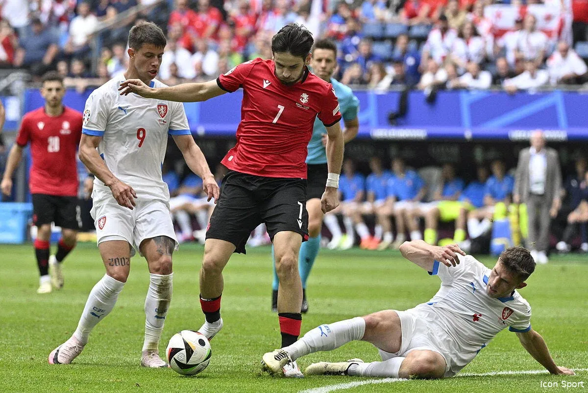 euro 2024 les georgiens et les tcheques se neutralisent et restent en vie iconsport 232854 0067 377515