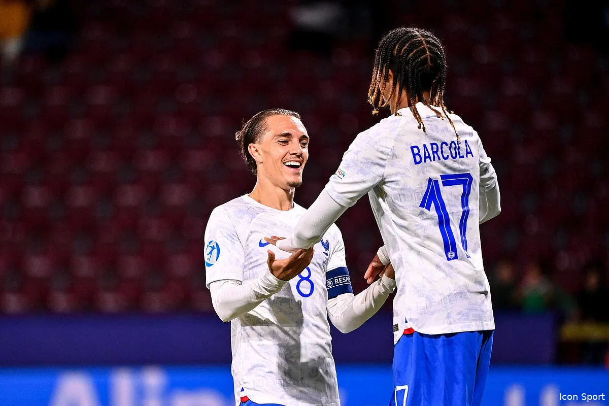 euro espoirs les bleuets version ol marchent sur la suisse icon dib 1981 2 362180