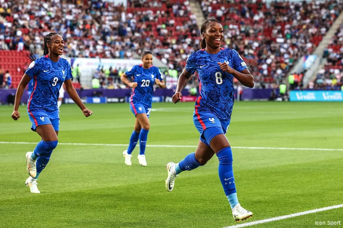 euro feminin les bleues collent une fessee aux italiennes icon spi 016 ds france italy 345293