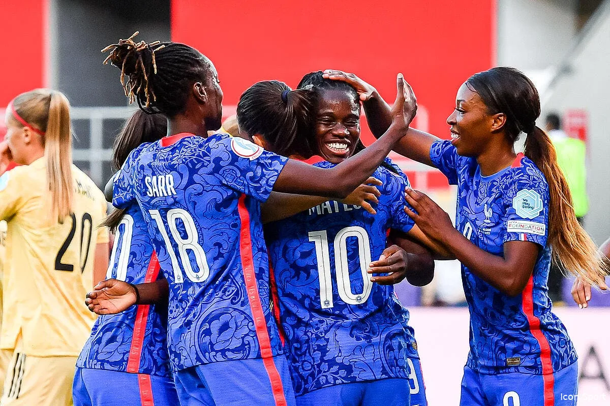 euro feminin les bleues filent deja en quarts de finale icon bap 140722 93 075 345575
