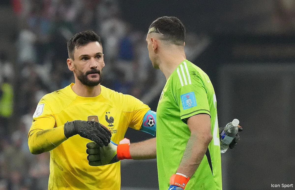 france argentine emiliano martinez colle un dernier tacle a lloris france argentine 367560