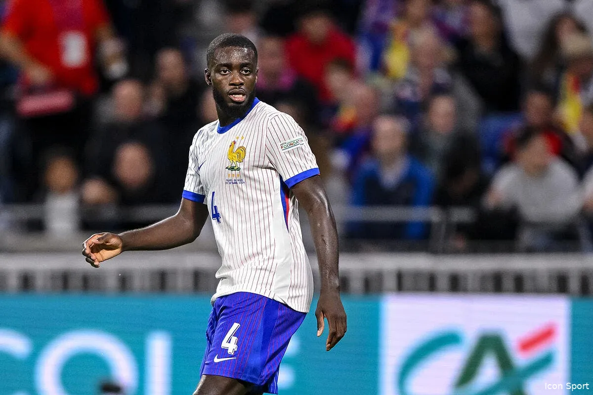 france dayot upamecano forfait iconsport 238958 0544 382190