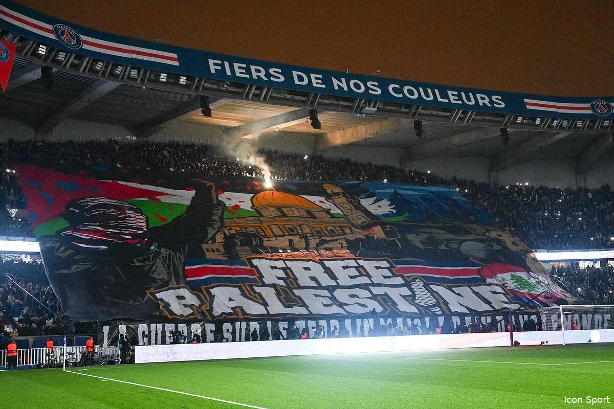 free palestine au parc des princes le psg se moque du monde iconsport 243831 0325 383850