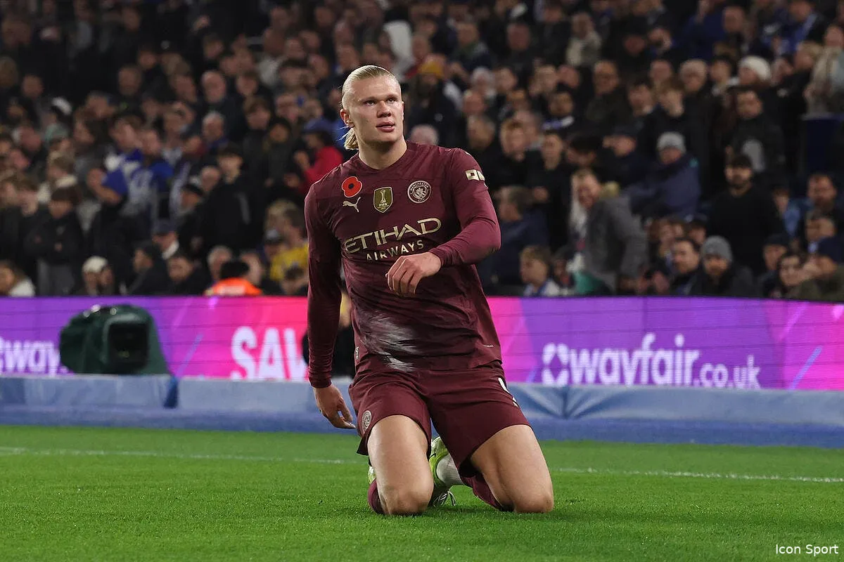 haaland contacte par le psg la presse anglaise confirme iconsport 244090 0044 383777