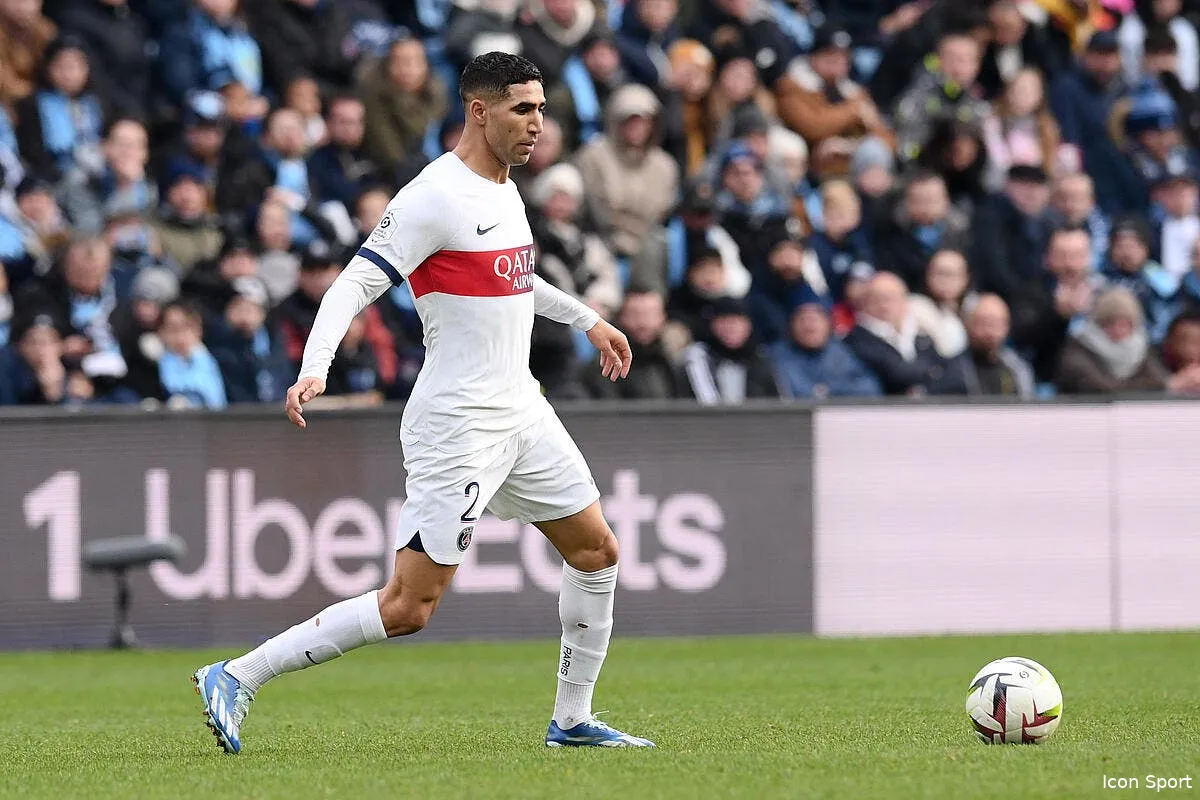 hakimi absent de l entraineur le psg s explique icon pl5 4007 368981