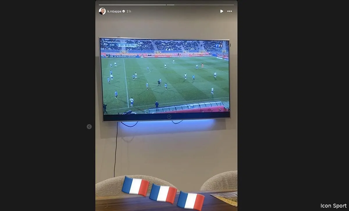 kylian mbappe etait devant sa tele pour belgique france mbappe 382512