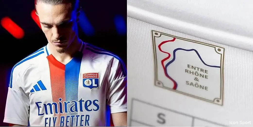 l ol presente son nouveau maillot inspire par la rhone et la saone article ol nouveau maillot domicile 2425 5d1e1c9100 375873