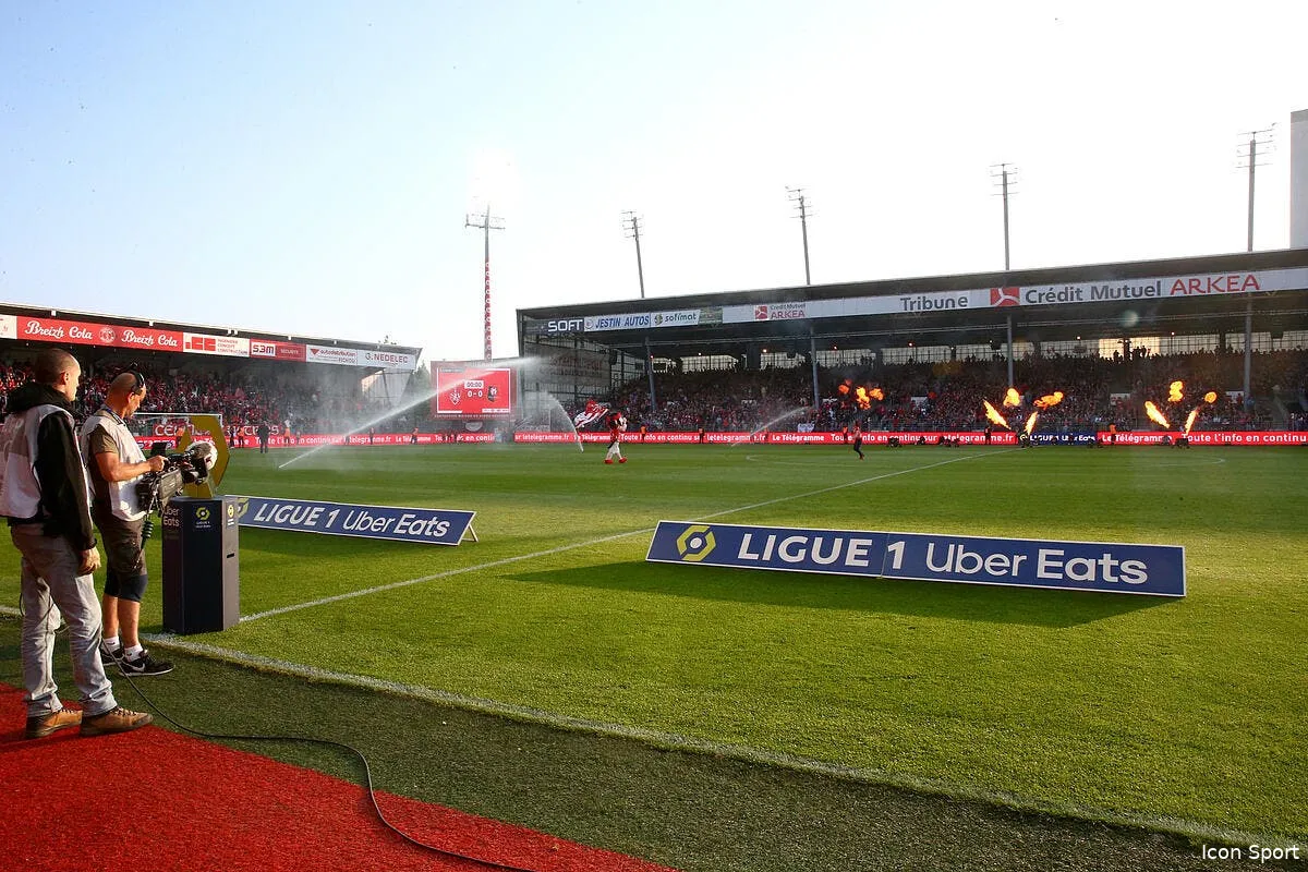 l1 brest strasbourg sera delocalise stade brest 367494