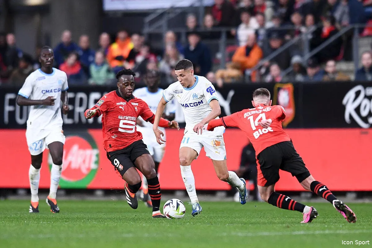 l1 le stade rennais croque l om et se relance iconsport 199608 0108 373344