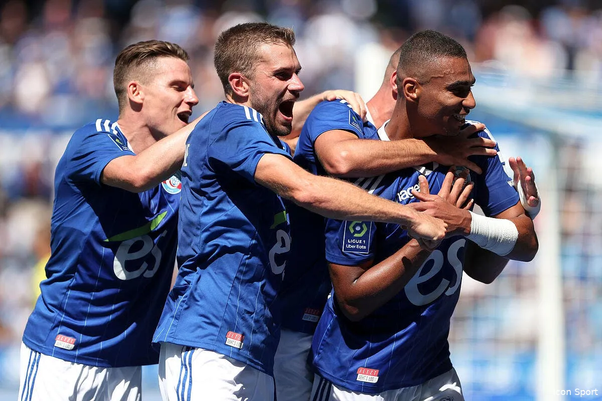 l1 strasbourg frustre en fin de match par balogun icon mlp 8715 348447