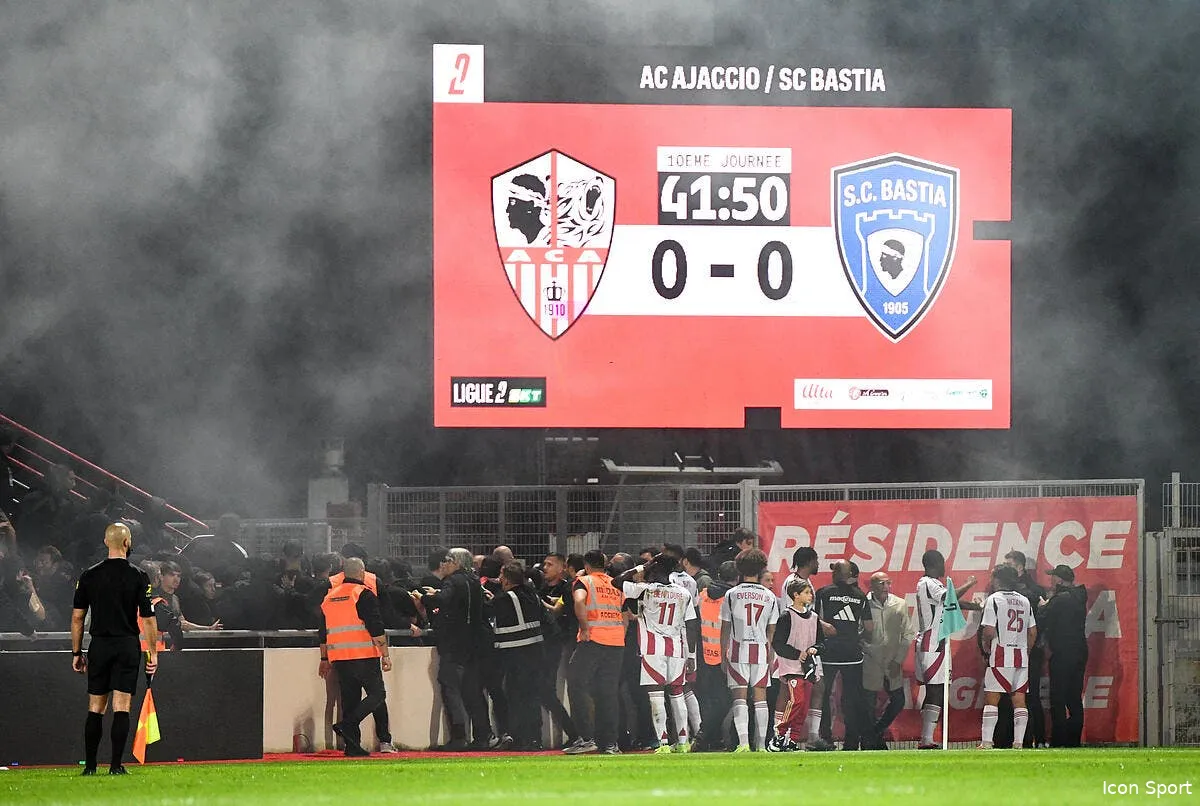 l2 ajaccio bastia reprendra le 3 decembre a la 42e minute iconsport 242803 0027 383231