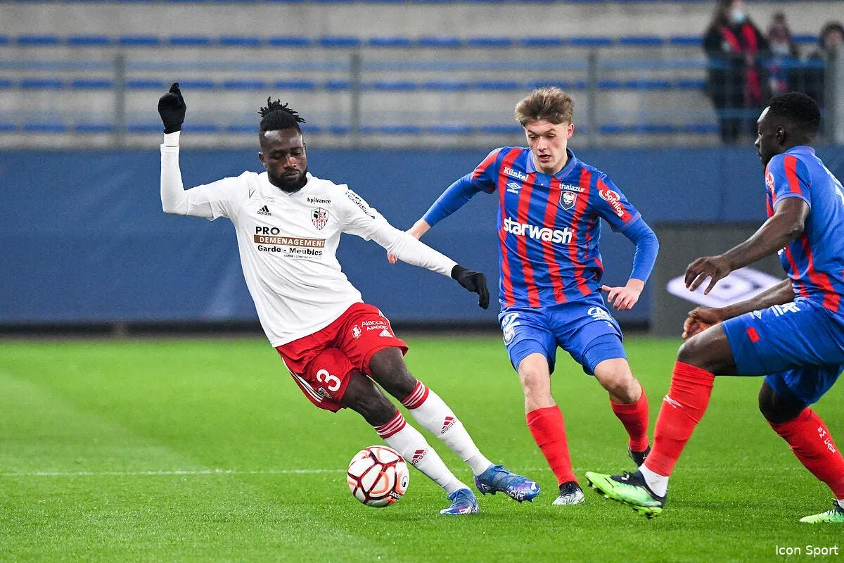 l2 caen stoppe ajaccio icon 024475 0031 333211