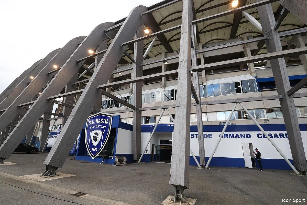 l2 le sc bastia perd un point au classement icon stade furiani armand cesari 8 370686