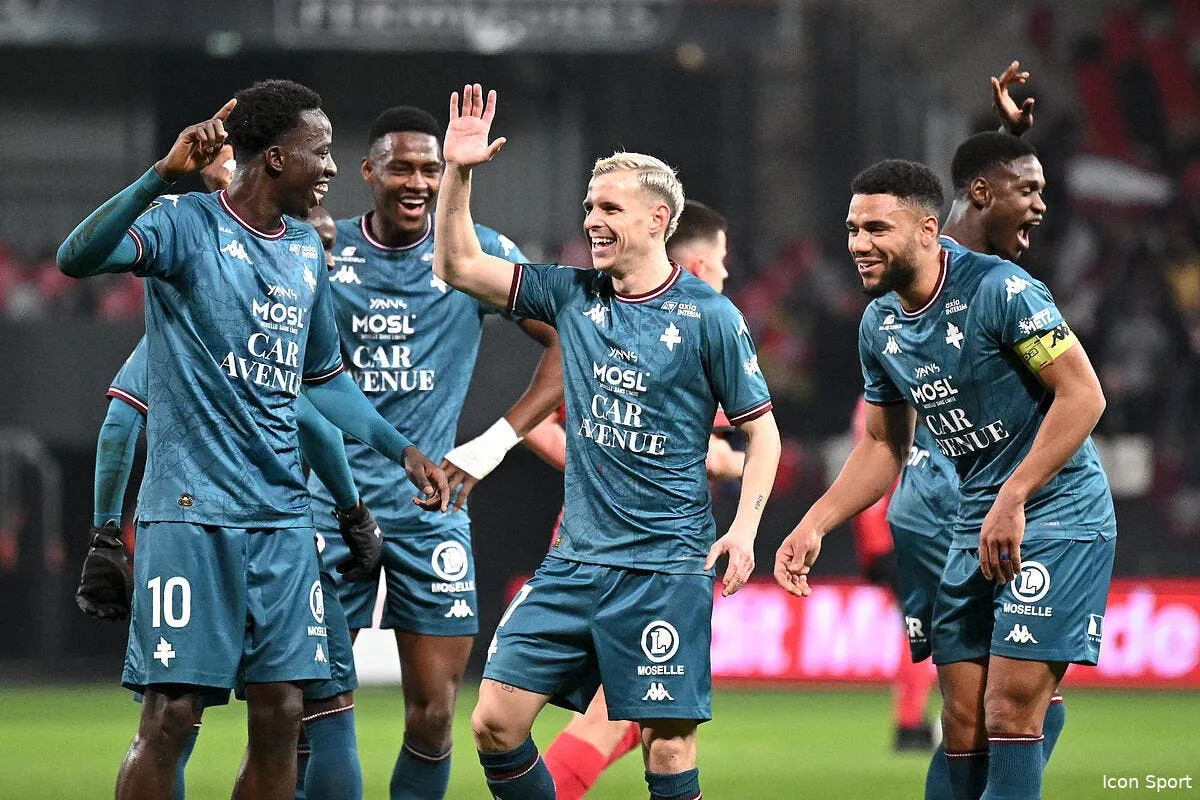 l2 metz chipe la deuxieme place du paris fc avec la maniere iconsport 252325 0049 388525