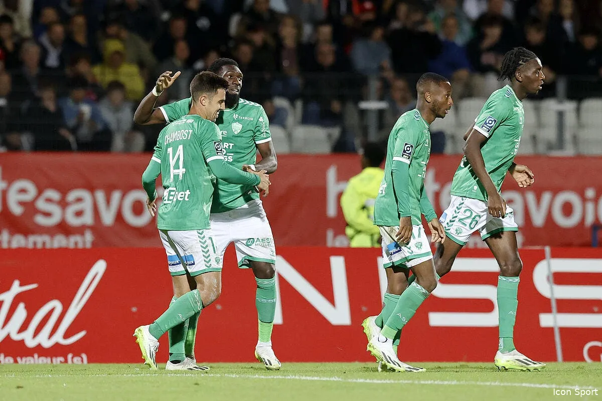 l2 saint etienne concede le nul a annecy icon b3 1998 364744