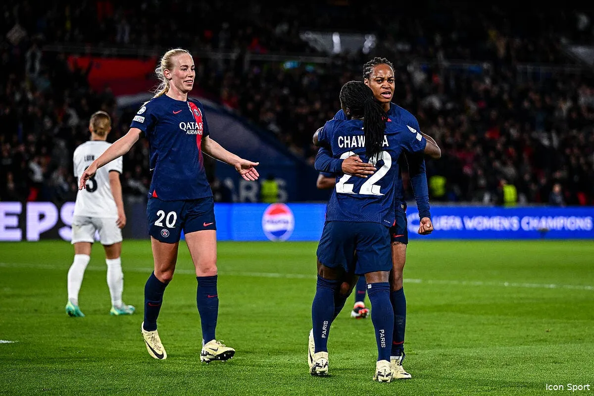 ldf feminine le psg rejoint facilement l ol en demi finales iconsport 203654 0041 373796