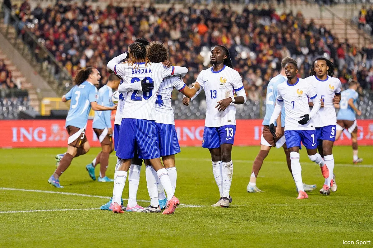 ldn la france bat encore la belgique kolo muani s est regale iconsport 241846 0159 382510