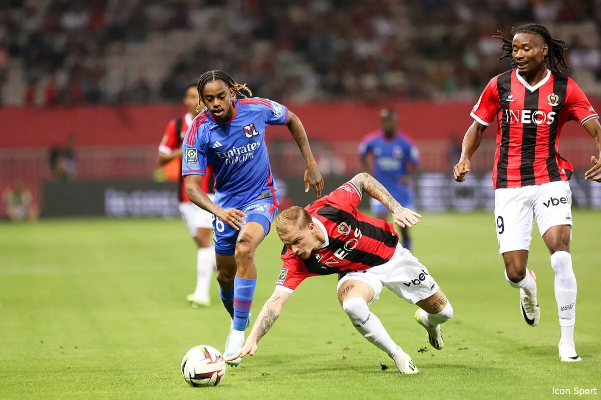 le psg ecoeure par l ol bradley barcola vers chelsea icon fid 3309 364716