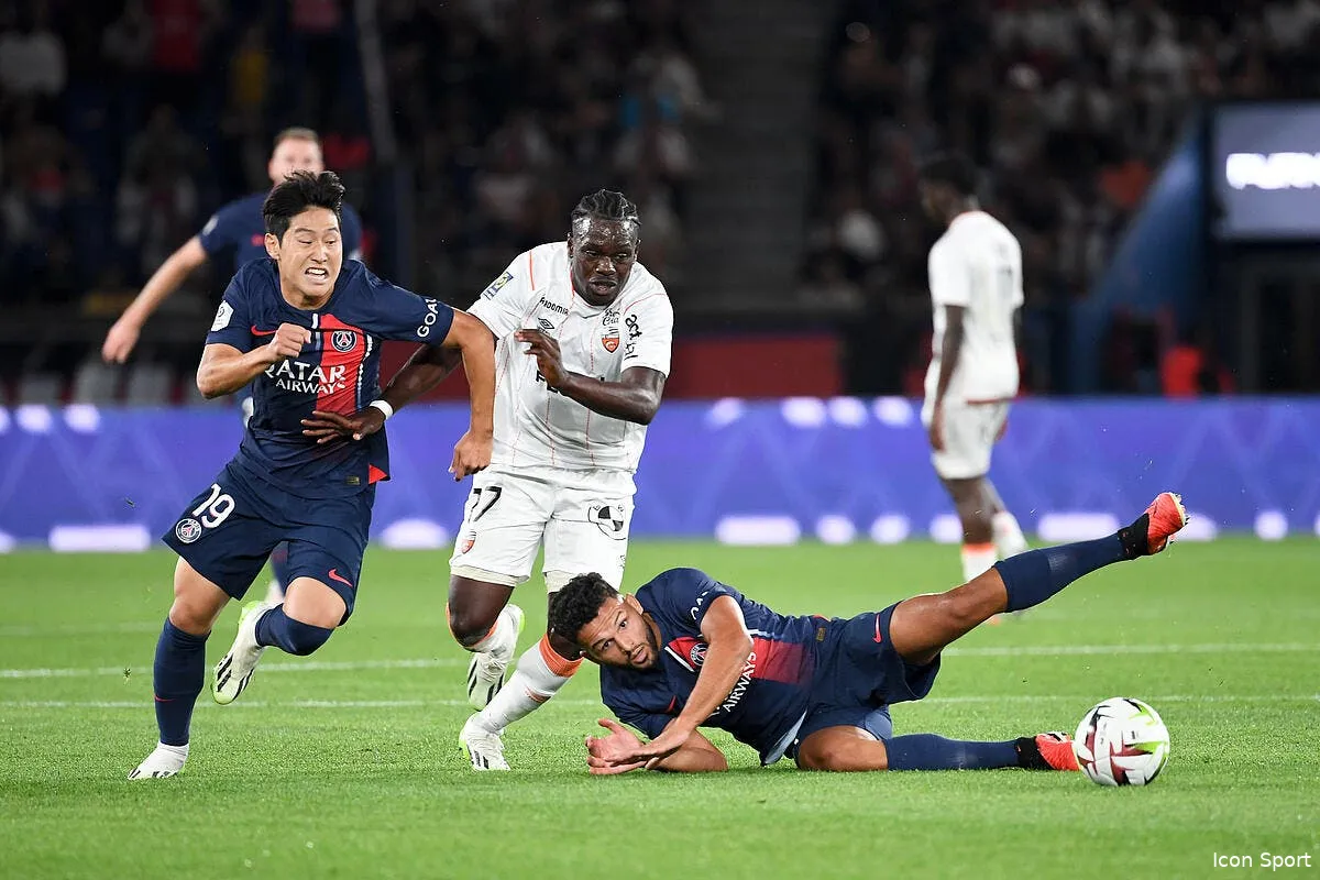 le psg se casse les dents sur lorient icon csa 6115 364038